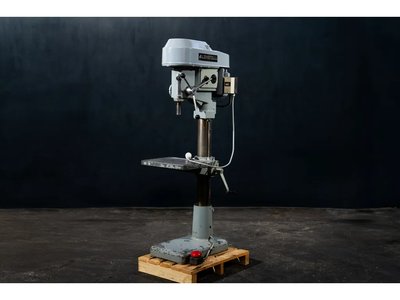 ALZMETALL (FARBE GRAU) Ständerbohrmaschine