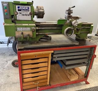 Lathe current 124; Eder current 124; hodně příslušenství