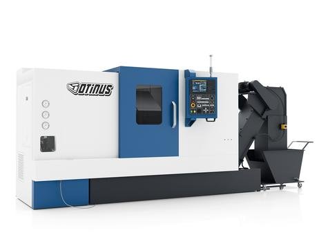IN STOCK Industrial CNC Lathe 400x548 Otinus, Heavy-Duty Metal Turning Machine