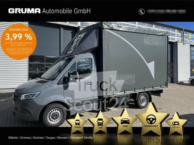 Транспортер з валізу Mercedes-Benz Sprinter 319 CDI L2+SCHIEBEPLANE +AUTOM+MBUX+NEU використовується