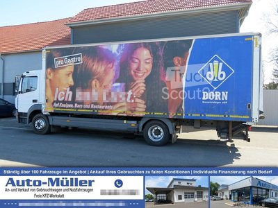 Truck with case structure Mercedes-Benz Atego Climate 4x2 Drinks Wall 2xAHK used