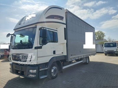 Schiebeplane MAN TGL 8.220 4x2 Euro 6 Gardine Jumbo EfficiencyCa... gebraucht