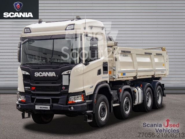 Dreiseitenkipper LKW Scania G 460 B8x4HZ XT -Meiller TRIGENIUS D421/Bordmatik- gebraucht