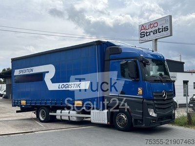 LKW mit Pritsche & Plane MERCEDES-BENZ Actros 1840 Klima ACC Retarder MEGA Jumbo AHK gebraucht
