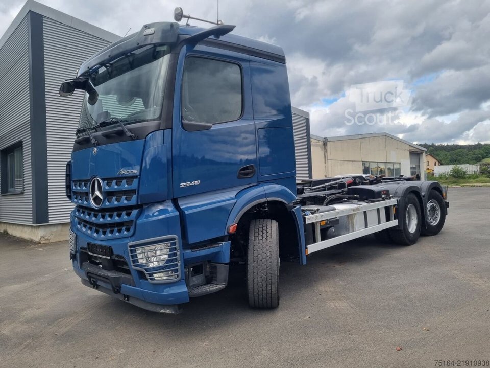 Abrollkipper Mercedes-Benz Arocs 2548 HAD 6x2 Nachlauflenkachse gebraucht