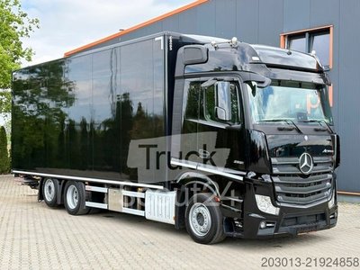 LKW mit Kofferaufbau MERCEDES-BENZ Actros 2551 6x2 Koffer mit Laderampe gebraucht