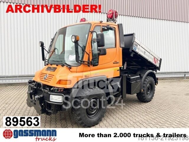 Spezial-LKW Unimog U 400 4x4, Kipper, Kommunalhydraulik, Zapfwelle gebraucht