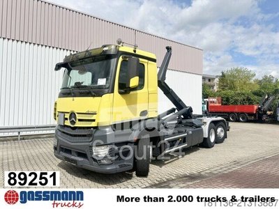 Abrollkipper Mercedes-Benz Antos 2543 6x2-4, Meiller RK 20.70, Funk-Kli-Ret gebraucht