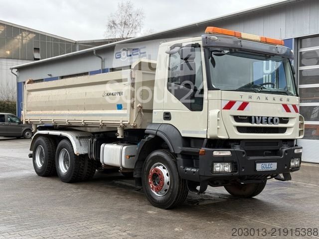 Dreiseitenkipper LKW IVECO Tracker AD380T50 6x4 KH Kipper Bordmatik gebraucht