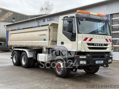 Kipper LKW IVECO Tracker AD380T50 6x4 KH Kipper Bordmatik gebraucht