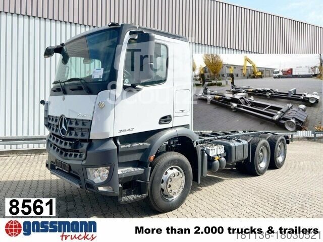 Abrollkipper Mercedes-Benz Arocs 2642/45 K 6x4/33 , Retarder, Motorabtrieb gebraucht