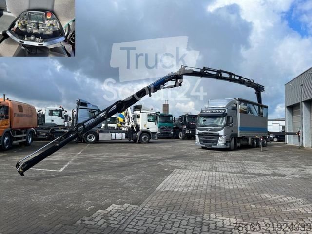 LKW mit Pritsche (offen) VOLVO FM 420 8x2/4 Pritsche Heckkran 34m/t, Funk, Jib gebraucht
