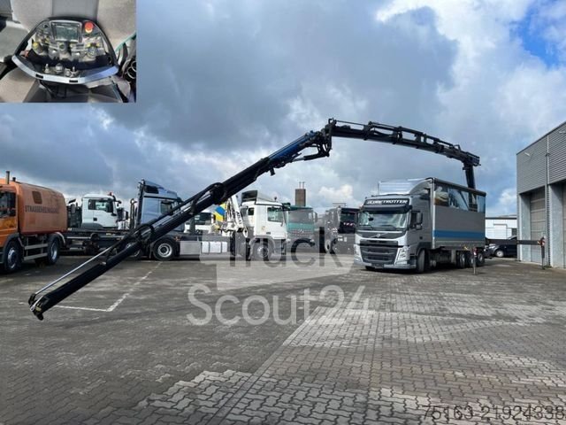 Autokran VOLVO FM 420 8x2/4 Pritsche Heckkran 34m/t, Funk, Jib gebraucht