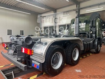 Abrollkipper MERCEDES-BENZ Actros MP3 2644, 6x4, Meiller, Blatt/Luft, Euro5 gebraucht