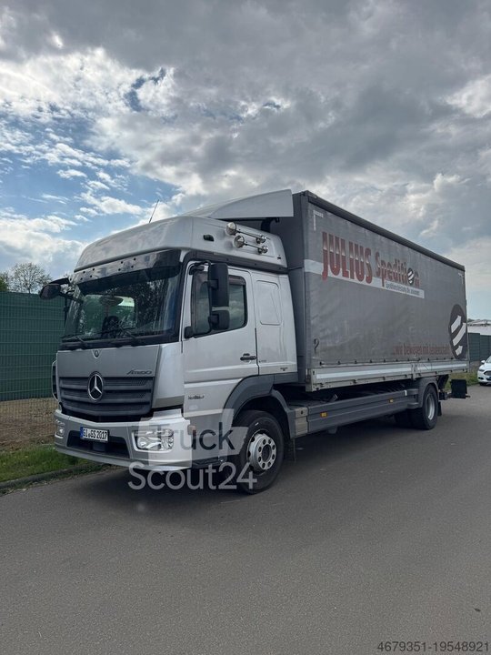 LKW mit Kofferaufbau Mercedes-Benz Atego 1630L gebraucht