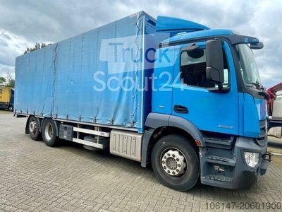 LKW mit Pritsche & Plane MERCEDES-BENZ 2536L Antos 6x2 E6, Motorschaden, Klima, M-Haus gebraucht
