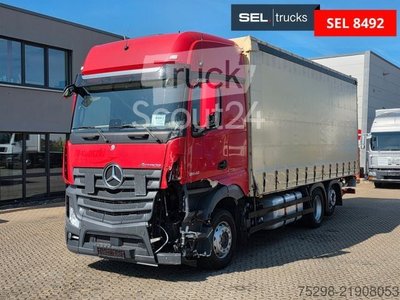 LKW mit Pritsche & Plane MERCEDES-BENZ Actros 2542 /Retarder /Ldbw /Xenon/Standklima/TV gebraucht