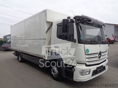 LKW mit Getränkeaufbau MERCEDES-BENZ Atego 1223 L 5,8 M Schwenkwand RFK Spurassi gebraucht