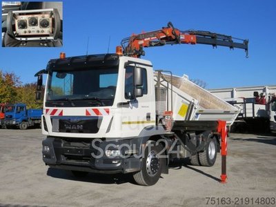 Dreiseitenkipper LKW MAN TG-M 18.340 4x2  2-Achs Kipper Kran Funk 3xhydr+ gebraucht