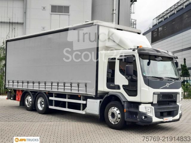 LKW mit Pritsche & Plane VOLVO FE 350 6X2 Schiebeplane Edscha Lenkachse gebraucht