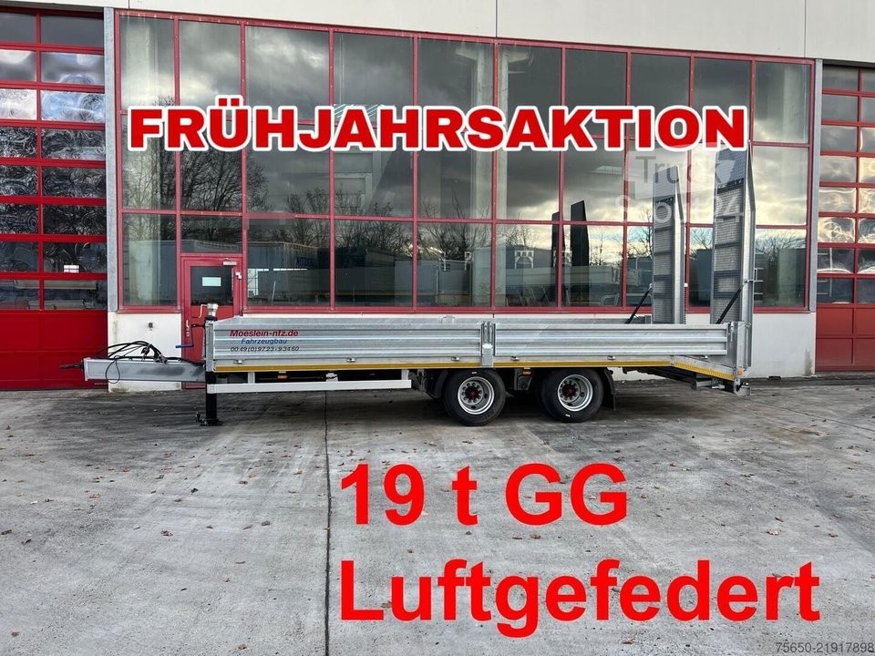 Tieflader Anhänger Möslein TTO 19  19 t Tandemtieflader,Neufahrzeug neu