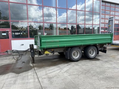 Dreiseitenkipper Anhänger Müller Mitteltal ka-ta-r 14,4  14,4 t Tandemkipper- Tieflader, Breitbereift gebraucht