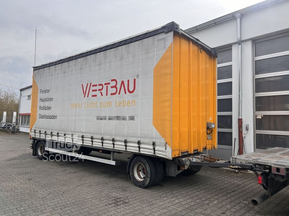 Pendant with Pritsche & Plane RUFA DHC 18-22 2 axles Jumbo trailer used