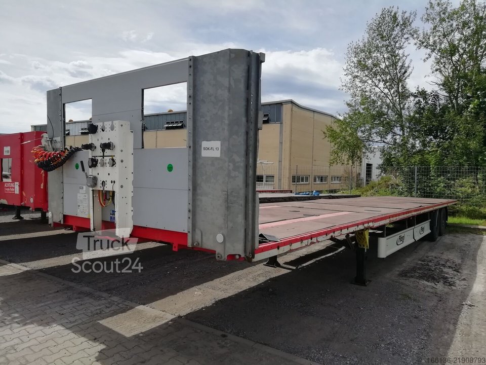 Auflieger mit offener Pritsche FLIEGL Fliegl SZS 270 Mega Plateau gebraucht