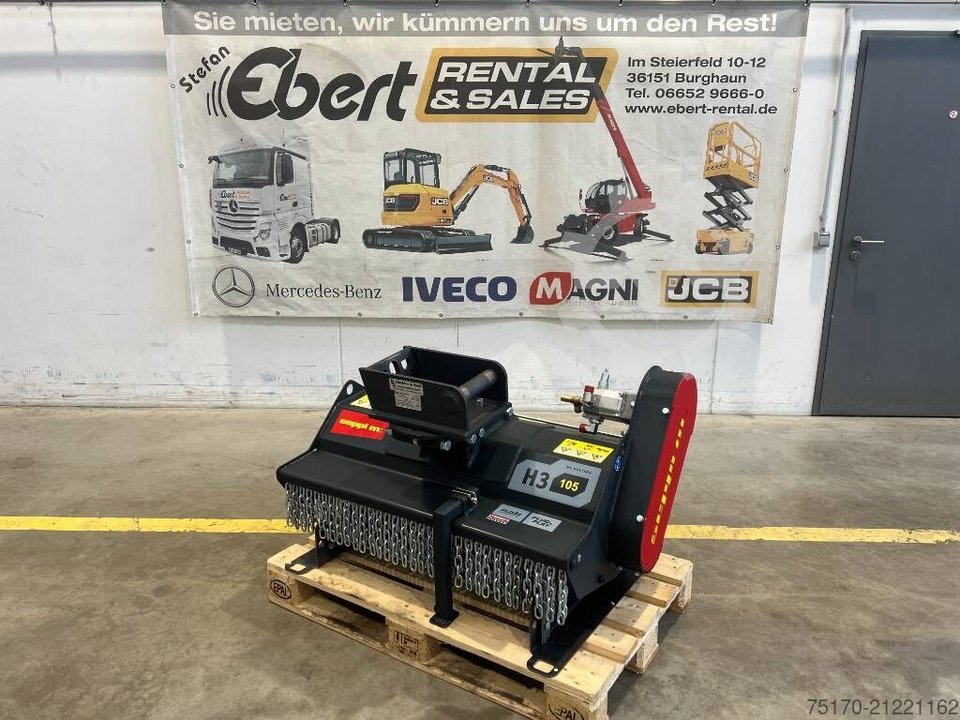 Seppi M. H3 105 / Schlegelmulcher 2-5to na skladě! / NEW