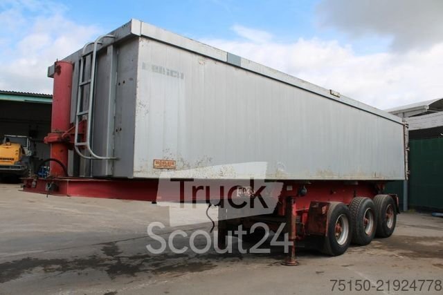 Kipper Auflieger REISCH RHKS-34/24 AL - Kippmulde 32 m  Nr.: 513 gebraucht