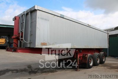 Kipper Auflieger REISCH RHKS-34/24 AL - Kippmulde 32 m  Nr.: 513 gebraucht