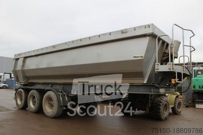 Kipper Auflieger MEIERLING ALU HALFPIPE- Kippmulde 26 m  - LIFT - Nr.: 536 gebraucht