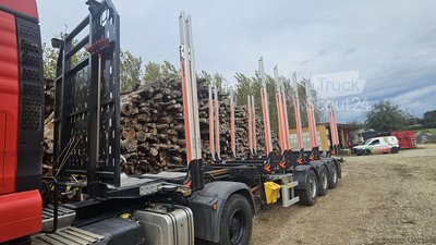 Holztransport Auflieger DOLL LOGO 14 XL gebraucht