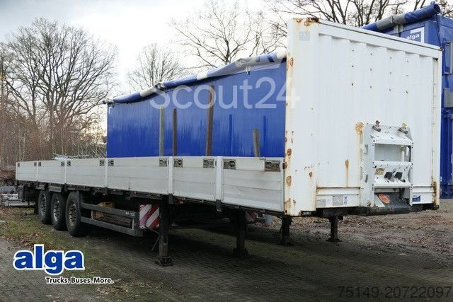 semi-trailers with working platform KRONE SD, expandable, air-lift, lungs, multi-lock used