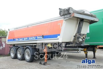 Kipper Auflieger SCHMITZ CARGOBULL SKI 24 SL 7.2, Alu, 25m , Cramaro, Schlammdicht gebraucht