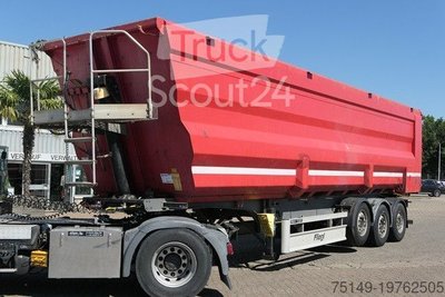 Kipper Auflieger FLIEGL DHKA 350, Stahl, 56m , Luft-Lift, Schrottmulde gebraucht