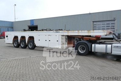 Auflieger FAYMONVILLE ILO-3 Innenlader, 9.550mm, mehrfach auf Lager gebraucht