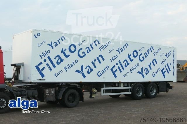 Suit semi-trailer SOMMER 2-axle, electr. Rolltor, BPW , 11.000mm long used