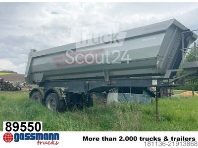 Kipper Auflieger Meiller MHKS 41/2-G, Stahlmulde ca. 25m  gebraucht