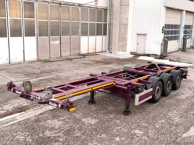 Auflieger-Wechselfahrgestell DENNISON Extendable 1x20'/2x20'/1x40'  (6.X) gebraucht