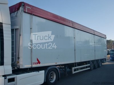 Auflieger mit Walkingfloor Stas S 300 ZX Cargofloor 10 mm 2x Liftachse gebraucht