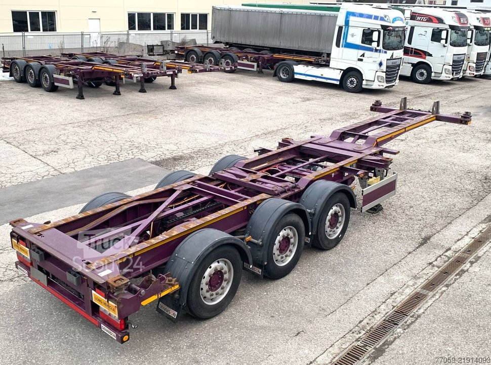 Auflieger-Wechselfahrgestell DENNISON Extendable 1x20'/2x20' /1x40'  (6.X) gebraucht