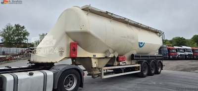 Siloauflieger Feldbinder EUT 49.3 Liegend Silo BPW Achsen Innere Prüf 04 31 äußere Prüf 28 gebraucht