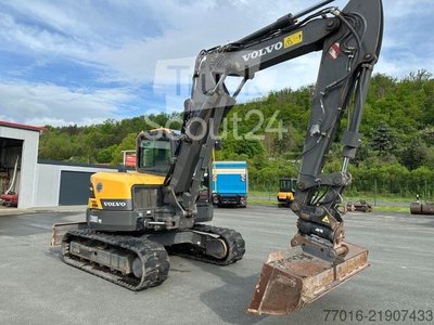 Kettenbagger VOLVO EC88D,Verstellausleger,Powertilt,Klima, 3 Löffel gebraucht