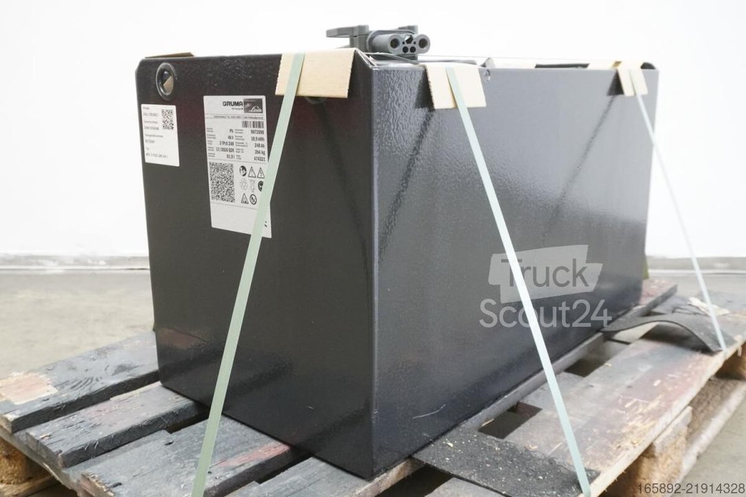 Gabelstaplerbatterie GRUMA 48 Volt 3 PzS 240 Ah gebraucht
