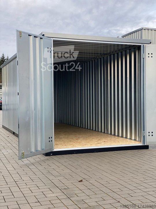 Container Elipo  Container Lagercontainer Blechcontainer 6m x 2m neu