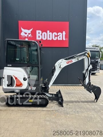Minibagger BOBCAT E 19  -  mmer  MS01 / 2. Zusatzhydraulik gebraucht