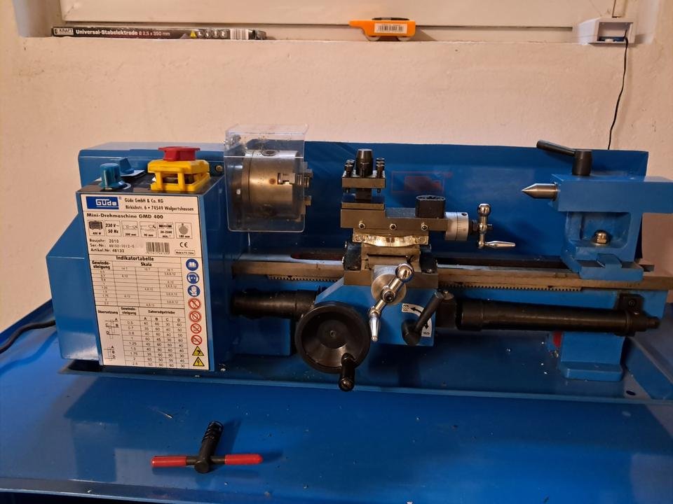 GmD 400 Mini soustruh s pracovní lavičkou