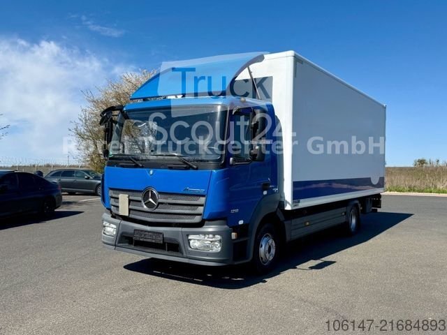 Truck with case structure MERCEDES-BENZ 1218L,Atego E6, Automatic,Climate, LBW 1,5to used