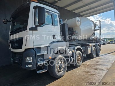 Betonmischer LKW MAN TGS 41.480 / 8X6 / Man+Ret / Abroller+Mixer gebraucht